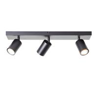 Spot LED - BRILLIANT - Jello - 3 lampes - Noir mat - 5 W - GU10 - Intérieur