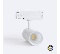 Ledkia Spot LED sur Rail Triphasé 30W Carlo CCT Sélectionnable Blanc 4000K - 5000K -