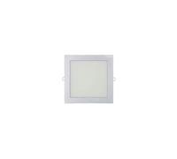 Downlight Led 20w Carr? 22cm Chrom? - Blanc Naturel 4000k