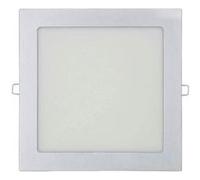 Downlight Led 20w Carr? 22cm Chrom? - Blanc Naturel 4000k
