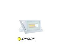 Spot Led COB 30W (260W) encastrable orientable Blanc chaud