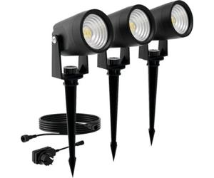 Spot LED d'extérieur Philips PHI8720169386976 Reuel GardenLink IP44 1,5W 180lm 2700K noir 3pcs
