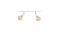 Spot LED E27 sur rail 2xE27, max. 15W, IP20, Métal Blanc - Markslöjd - Expand