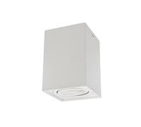 Spot LED en saillie GU10 angulaire blanc MCE426