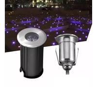 Spot LED Encastrable D'extérieur - Spot LED Submersible 12 V-24 V, Mini Projecteur LED Sous-marin 1 W En Acier Inoxydable Étanche IP68, Pour Piscine, Terrasse, Escaliers, Éclairage Paysager(White,62x8