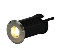 Spot LED Encastrable Exterieur, Mini Spot Led Piscine Encastrable TerrasseIP68 Acier Inoxydable 304 85-265V Pour Extérieur, Escaliers, Piscine, Sous-marin Décoration ( Couleur : Blanc chaud , Taille :