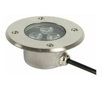 Spot LED encastrable extérieur Ultra-mince patio 3W spot LED encastrable extérieur IP68 étanche corps lumineux en acier inoxydable