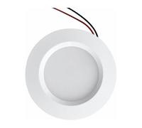 Spot LED Encastrable Mini 55mm 3W IP54 4000K Aluminium Blanc pour Salle de Bain Cuisine Meubles
