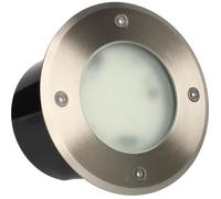 Spot LED encastrable PATIO V2 - 9W - 3000K - 500lm - Ø130 mm - Inox