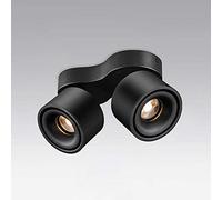 Spot Led Encastré Au Plafond, Luminaire Directionnel À 2 Lumières Sur Rail, Spots Encastrés En Alumimoulé Sous Pression, Lampes D'Accentuation Pour Cuisine, Salle À Manger, Bureau, Dressing/Blanc - 40