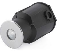 Spot LED encastré de terrasse TARO 3000K IP67 nickel mat