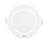 Spot LED encastré PNI D-Light CL2506 6 W, rond, 120,5 x 28,4 mm, 6400 K, alimentation 230 V, 660 lm, blanc