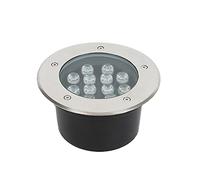 Spot LED étanche IP68 pour Piscine, Lampe de Paysage veilleuse, lumières sous-Marines en Acier Inoxydable pour fontaines, étangs, Aquariums, piscines (3W/6W/12W/15W)