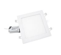 Spot LED Extra Plat Carré BLANC 24W - Blanc Chaud 2300K - 3500K
