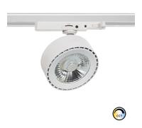 Spot Led New Onuba 30w Blanc Cri90 No Flicker Ugr16 Pour Rail Triphasé (3 Allumages) Sélectionnable (Chaud-Neutre)