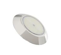 Spot Led Piscine En Saillie Inox Submersible 3000k 12v Ac/Dc Ip68 24w 3000k Blanc Chaud