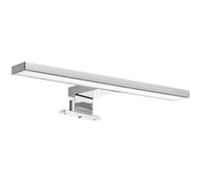 Emuca - Spot LED pour miroir de salle de bain, IP44, 300 mm, Plastique, Chromé