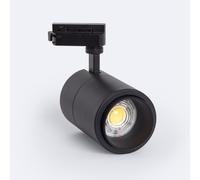 Ledkia Spot LED sur rail monophasé - Noir