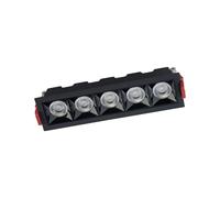 Spot linéaire encastré LED 20W MIDI noir Nowodvorski