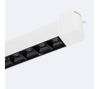 Ledkia Spot Linéaire LED sur Rail Triphasé 15W UGR13 6000K Blanc