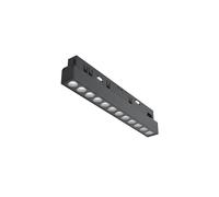 Spot linéaire rail monophasé noir 12W 3000K Maytoni