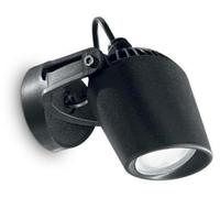 Spot mural d'extérieur Ideal Lux Minitommy AP Nero 3000K 247182 GU10 1x6W IP66 noir