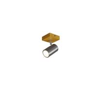 Spot mural et plafonnier moderne nickel mat VANTOS Trio, 1x GU10 15W