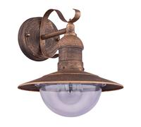 Spot mural extérieur lampe luminaire jardin cour chemin éclairage acier inoxydable rétro vintage lumière