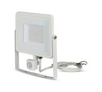 Spot mural LED d'extérieur, applique orientable, détecteur de mouvement, blanc, H 23,43 cm
