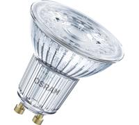 Spot OSRAM SMART+ MATTER multicolore, format PAR16, projecteur LED, verre, 4,7 W, 350 lm, de 2700 à 6500 K, compatible Matter, compatible avec les assistants vocaux, variateur intégré