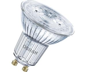 Spot OSRAM SMART+ MATTER multicolore, format PAR16, projecteur LED, verre, 4,7 W, 350 lm, de 2700 à 6500 K, compatible Matter, compatible avec les assistants vocaux, variateur intégré