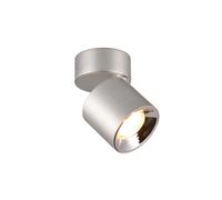 Spot plafond argent orientable rond GU10 10W Guayana