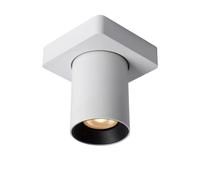 Spot plafond carré Lucide Nigel GU10 5W 2200K blanc