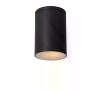 Spot plafond extérieur IP54 E27 24W Tubix Lucide noir
