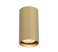 Spot plafond moderne doré strié ?10 GU10 Italux RILOK