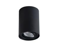 Spot plafond orientable - Aluminium noir - GU10 - 80mm - BORD XS KL-25478