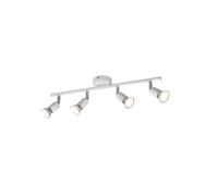 Spot plafond PARIS blanc métal orientable 4xGU10 RL