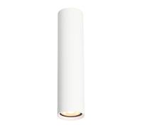 Spot plafond tube blanc rond 24 cm GU10 10W Italux Lopus