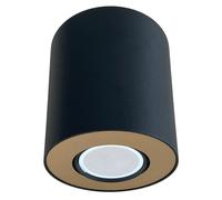 Spot plafonnier LED Nowodvorski SET noir/or GU10 10W