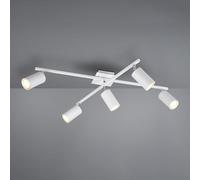 Spot Pour Plafond Marley, Blanc Mat, 5 Lampes