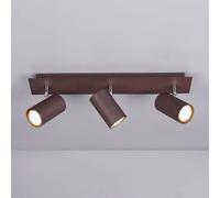 Spot Pour Plafond Marley, Rouille, 3 Lampes