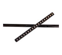 Spot rail linéaire pivotant noir LED 18W 2700-5000K Zigbee