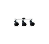 Paulmann Spot de plafond Davy 66761 - 3 lumières E27 noir