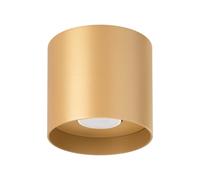 Spot rond de plafond doré Ø12 cm 1xGU10 10W MIKA SL.1283 Sollux Lighting