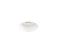 Spot Rond Fixe Trimless Slimline, Résistant Au Feu IP65 , Blanc Mat