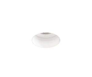 Spot Rond Fixe Trimless Slimline, Résistant Au Feu IP65 , Blanc Mat