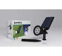Spot solaire 2 en 1 de 4 LEDs : 2