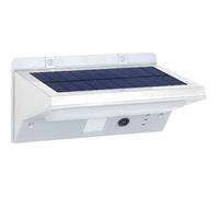 Lumisky Projecteur solaire applique murale DERBY inox LED blanc H16 cm détecteur de mouvement 3 modes