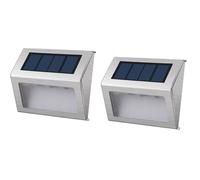 Spot solaire mural extérieur étanche - LUMISKY - 3 LEDs blanches - 2 modes d'éclairage