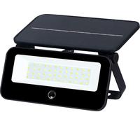 Spot Solaire Mural GALIX, 1200 Lumens, Détecteur de Présence, Aluminium, 48 LED SMD 2835, Batterie Rechargeable 2600mAh